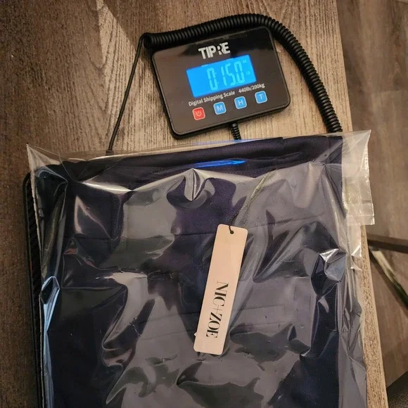 NWT Nic+Zoe Wonderstretch‎ Straight Leg Pant Dark Indigo Navy Size 6 Career $128 - Picture 15 of 15